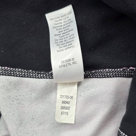 Athleta Chaturanga High Rise Pink Floral Legging - Picture 6 of 11